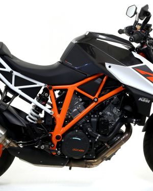 Arrow Race-Tech Titanium Slip On Muffler w/ Carbon Fiber End Cap – 2014-2019 KTM SuperDuke R 1290