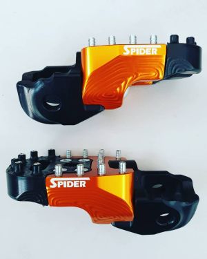 Spider Off-Road Adjustable Supermoto Footpegs – 2005-2021 TM SMX /  MX / EN