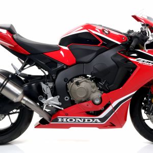 Arrow Competition Race Tech Titanium Silencer With Carbon End Cap 2017 - 2019 Honda CBR1000RR