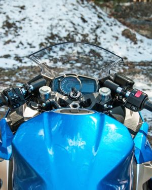 Woodcraft Clip Ons for Kawasaki Ninja EX400 2.5″ Rise / Black Bars