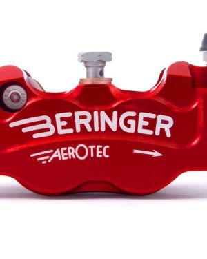 Beringer 100mm / 108mm Aerotec Billet Radial Race Calipers – Titanium Pistons with Magnets