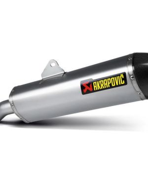 Akrapovic Racing Titanium Slip-on Muffler 09-14 BMW F800R