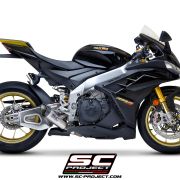 SC-Project S1 Carbon Fiber / Titanium Slip-On – Aprilia RSV4 1100 / Tuono / Factory (2021-2023)