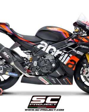 SC-Project SC1-R Titanium / Carbon Fiber Full System – Aprilia RSV4 1100 (2021-2023)