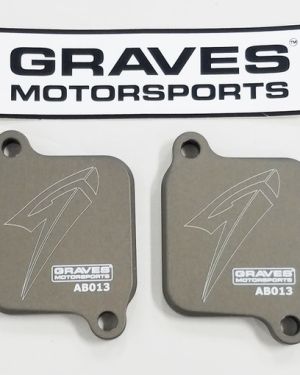 Graves Motorsports Smog Block Off Plate  – Suzuki GSX-R1000 (2001-2008 + 2017-2022)