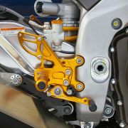 Sato Racing Rearsets – Gold 09-11 Aprilia RSV4 / R / Factory (non-APRC)