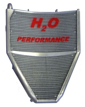 H2O Performance Oversized Water Racing Radiator – Honda CBR600RR (2007-2020)