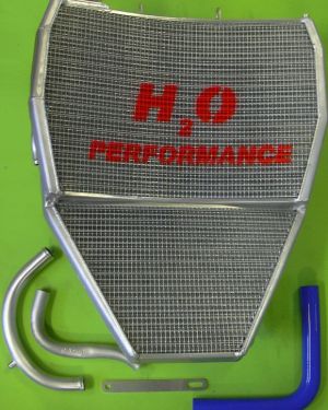 H2O Performance Oversized Water Racing Radiator – Kawasaki ZX-10R (2008-2010)