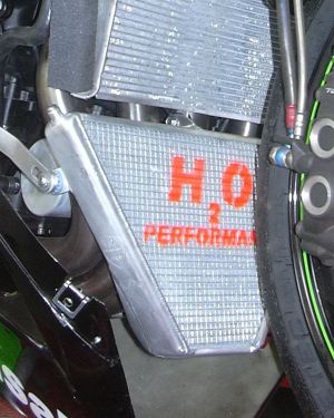 H2O Performance Additional Racing Radiator – Kawasaki ZX-10R (2008-2010)