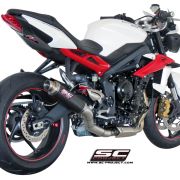 SC-Project GP M2 Slip On Triumph Street Triple / R / RX  2013-2016