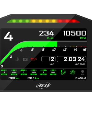 AIM Sports MXK10 Plug & Play Dash Logger – 2011-15 Kawasaki ZX-10R