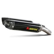 Akrapovic Racing Carbon Fiber Slip On Mufflers 08-13 Ducati 848 / EVO