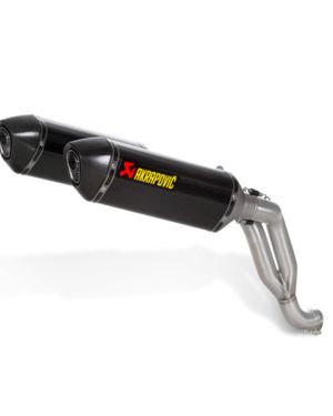 Akrapovic Racing Carbon Fiber Slip-On Mufflers – Triumph Speed Triple R 2011-2015