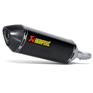 Akrapovic Racing Carbon Fiber Slip On Muffler 14-16 Honda CBR300R