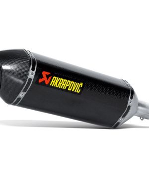 Akrapovic Racing Carbon Fiber Slip On Muffler 14-16 Honda CBR300R