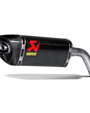 Akrapovic Racing Carbon Fiber Slip On Muffler 13-15 Honda MSX125 Grom