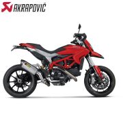 Akrapovic Racing Titanium Slip On Exhaust 16-17 Ducati HyperStrada 939