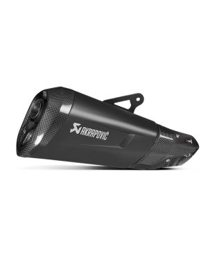 Akrapovic Racing Black Titanium Slip On Exhaust 15-16 BMW S1000XR