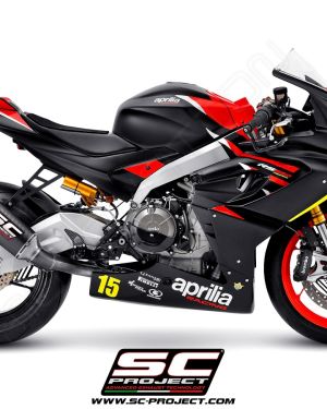 SC-Project SC1-R Full Titanium Exhaust System – Aprilia RS660 (2020+)