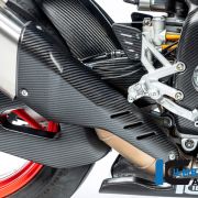 Ilmberger Carbon Fiber Silencer Protector Aprilia RSV4 / Tuono (2021-2022) – Gloss