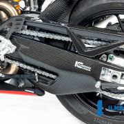 Ilmberger Carbon Fiber Swingarm Cover LEFT side Aprilia RSV4 / Tuono (2021-2022) -Gloss