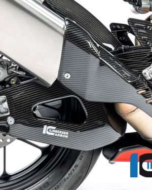 Ilmberger Carbon Fiber Swingarm Cover RIGHT side Aprilia RSV4 / Tuono (2021-2022) -Gloss