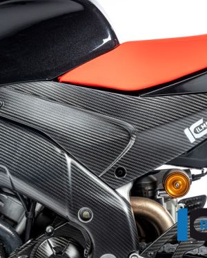 Ilmberger Carbon Fiber Side panel LEFT Side Aprilia RSV4 / Tuono (2021-2022) – Gloss
