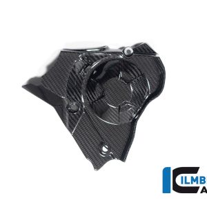Ilmberger Carbon Fiber Front Sprocket Cover for Aprilia RSV4 / Tuono (2021-2022) - Gloss