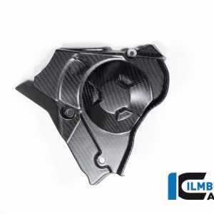 Ilmberger Carbon Fiber Front Sprocket Cover for Aprilia RSV4 / Tuono (2021-2022) - Matte