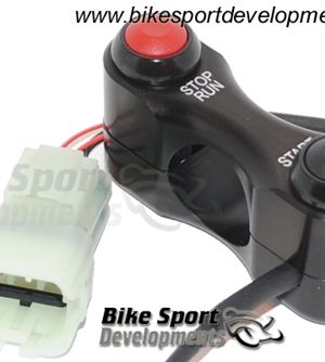 Bike Sport Developments – Plug & Play Right Side Button Pod – 11-18 Kawasaki Ninja ZX-6R / 636