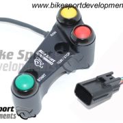 Bike Sport Developments – Plug & Play Right Side Button Pod – 17-18 Suzuki GSX-R1000 (Stock Master Cylinder)