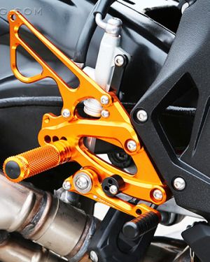 Sato Racing Silver Rearsets 2017+ BMW S1000RR