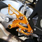 Sato Racing Standard Rear Sets – BMW S1000RR (2015-16) – Gold