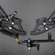 Sato Racing Race Concept RearSets – Gold  2015+ BMW S1000RR