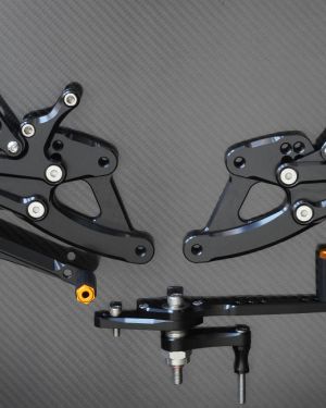 Sato Racing Race Concept RearSets – Gold  2015+ BMW S1000RR