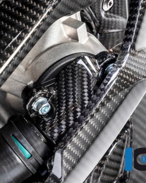 Ilmberger Carbon Waterpump Cover  – 2020 BMW S1000RR (2019 Euro)