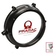 CNC Racing PRAMAC RACING LIMITED EDITION Clear Wet Clutch Cover – Ducati Panigale 1299/1199/959/Superleggera