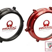 CNC Racing PRAMAC RACING LIMITED EDITION Clear Wet Clutch Cover – Ducati Panigale 1299/1199/959/Superleggera