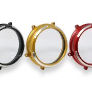 CNC Racing Clear Oil Bath Clutch Cover (Bi-Color) – Ducati Panigale 1299/1199/959 Superleggera