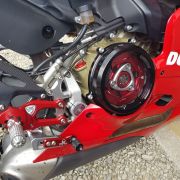 CNC Racing Clear Wet Clutch Cover With Carbon Inlay – Ducati Panigale 1299/1199/959/Superleggera