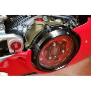 CNC Racing Clear Wet Clutch Cover – Ducati Panigale V4 and Streetfighter V4