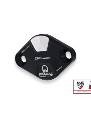 CNC Racing Pramac Racing Limited Edition Timing Inspection Cover – Ducati Panigale V4 and Streetfighter V4