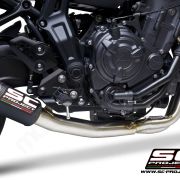 SC-Project CR-T Exhaust 2021-2023 Yamaha YZF-R7 / MT-07