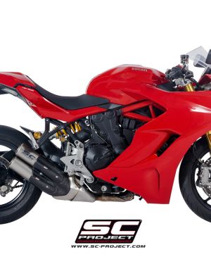 SC-Project Dual CR-T Slip-On – Ducati Supersport / S 2017-2023