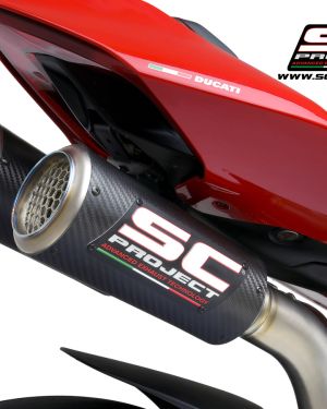 SC-Project CR-T Titanium Half System Exhaust – Ducati Panigale V4 / V4 S (2018-21) V4 Speciale (2018-2019)