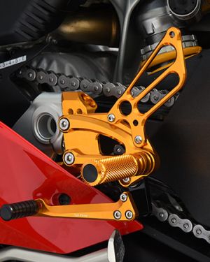 Sato Racing Adjustable Rearsets – Ducati Panigale V4