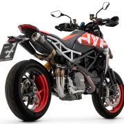 Arrow Pro-Race Stainless Steel Nichrom “Dark” Silencers (left + right) – Ducati Hypermotard 950 / 950 SP (2022)