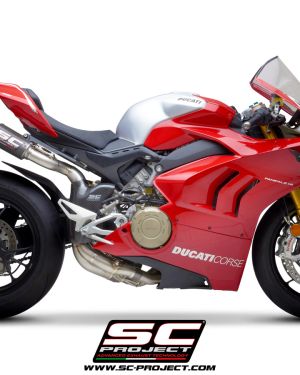 SC-Project WSBK CR-T Full Titanium Exhaust – Ducati Panigale V4 / V4 R