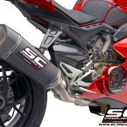 SC Project SC1-R Carbon Fiber Exhaust System – Ducati Panigale V4 / V4S / V4R