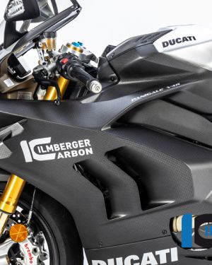 Ilmberger Carbon Fairing Side Panels (Matte) – Ducati Panigale V4R